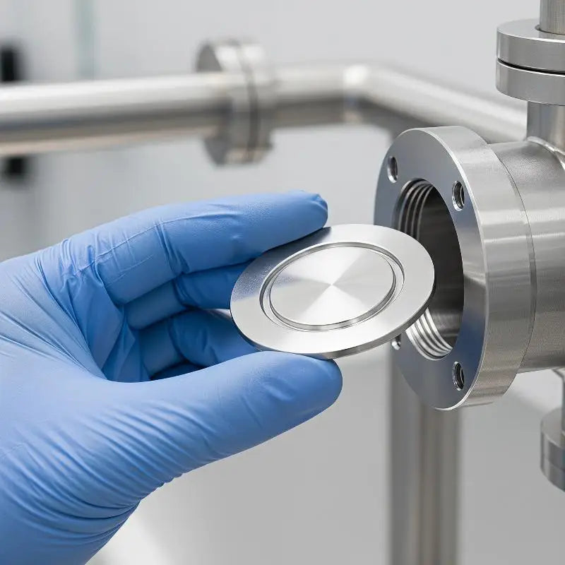 KF Vacuum End Cap SUS 304 Stainless Steel Sanitary Pipe Fitting