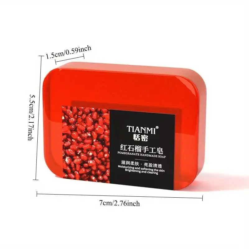 Pomegranate Bar Soap – Gentle Cleansing & Moisturizing All Skin