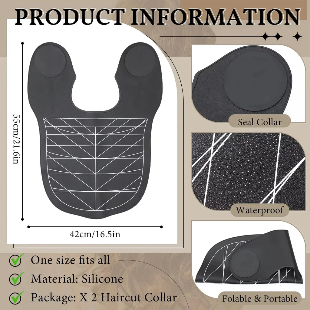 Waterproof Barber Hair Cutting & Coloring Cape | Salon Cloak