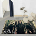 Trivium Band Flannel Floor Mat – Non-Slip Soft Indoor Rug