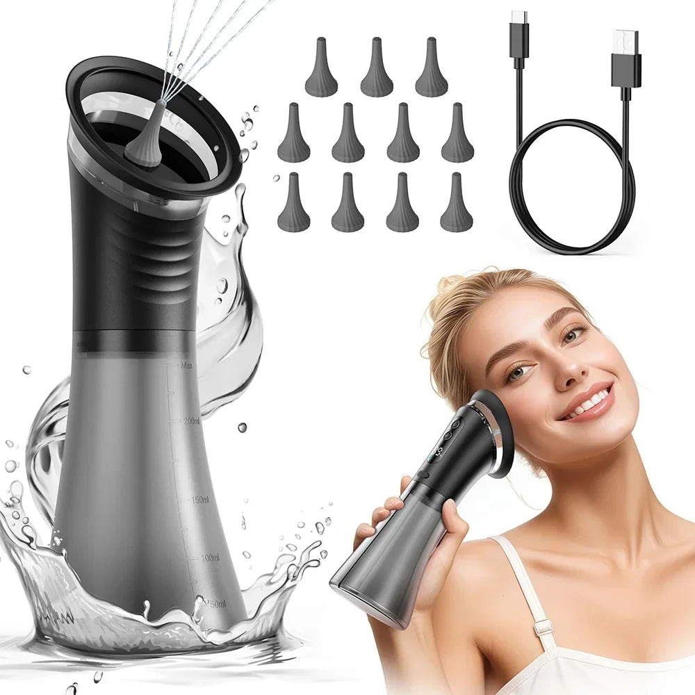Electric Ear Wax Removal System – Water Irrigation Flusher
