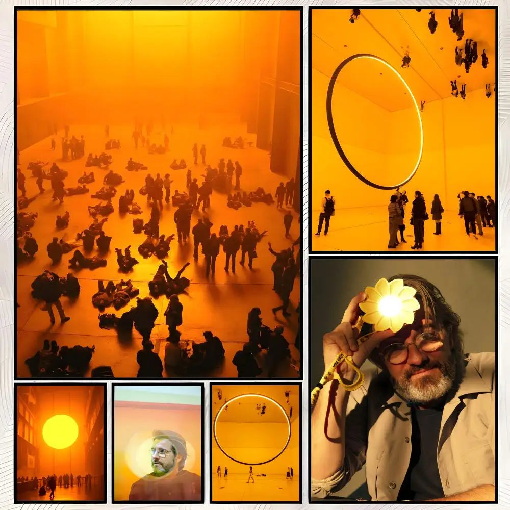 Olafur Eliasson HD PVC Self-Stick Wall Art Poster | Home Decor