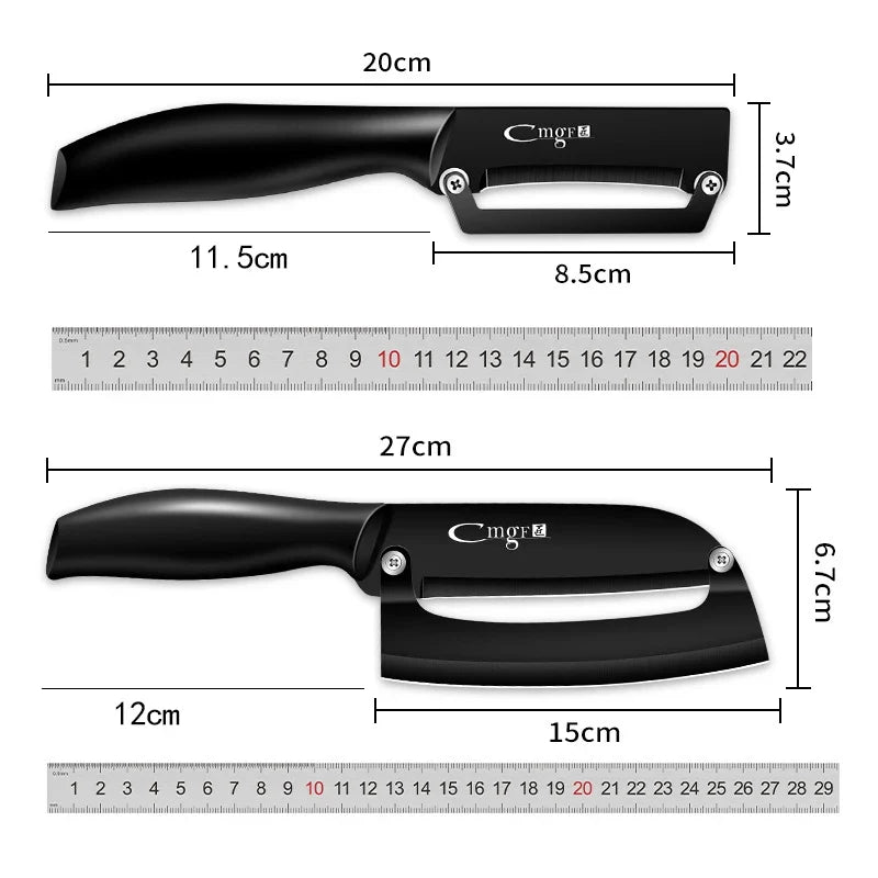 PLYS All-Steel Paring Knife – Stainless Steel Fruit Peeler