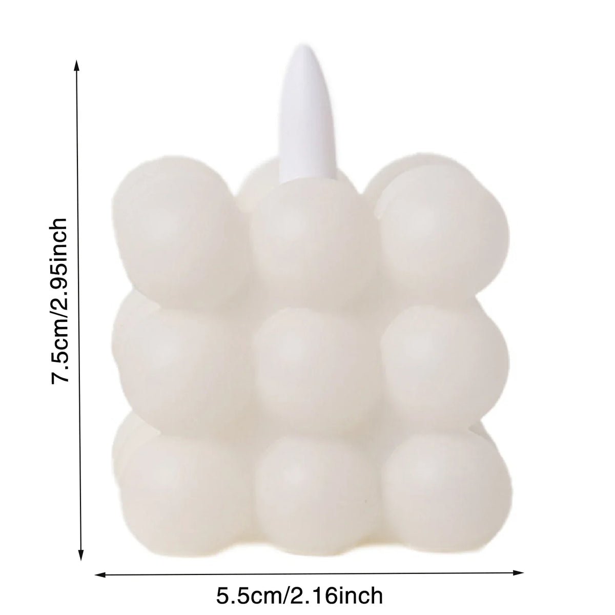Pumpkin Flameless LED Candle | Battery Operated Halloween Decor