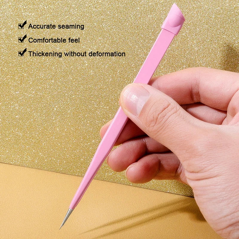 Nail Art Tweezers Silicone Tip – Rhinestone & 3D Sticker Picker
