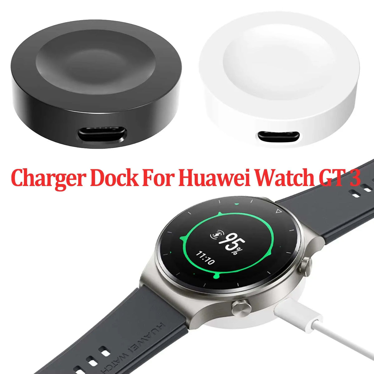 Magnetic Charger Dock for Huawei Watch GT 4/3/2 Pro & Runner