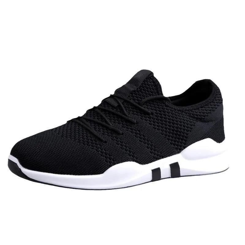 YBQJOO Men's Breathable Canvas Sneakers | Anti-Slip Walking Shoes