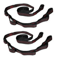 2-Pack Reinforced Hammock Tree Straps – 5-Ring Polyester, 2m