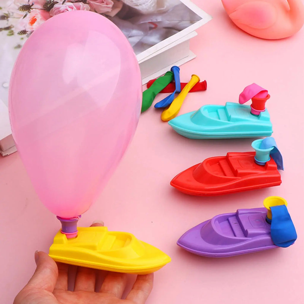 DIY Balloon Boat Science Toy – Kids Bath & Party Favor
