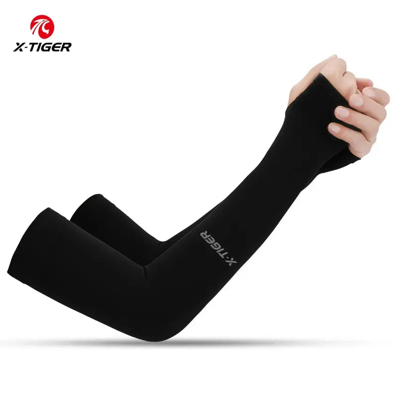 X-TIGER UV Cooling Arm Sleeves – Unisex Cycling & Sport