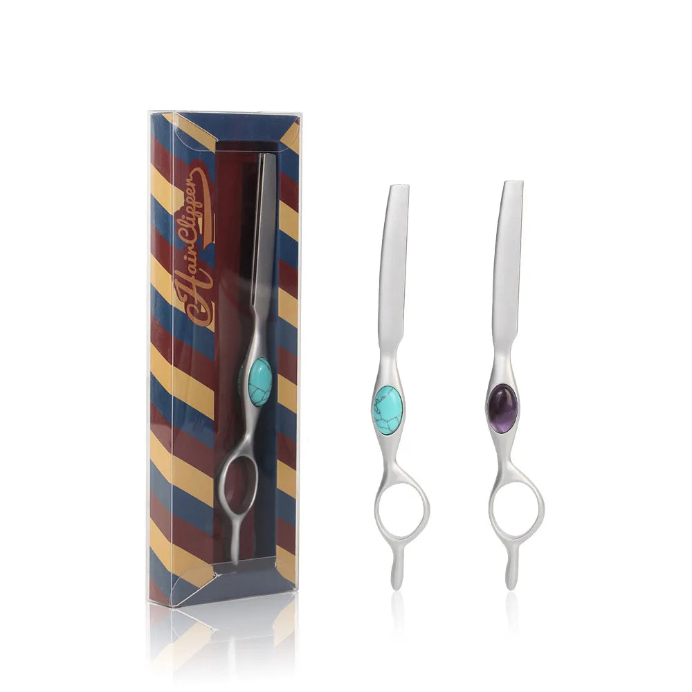 Purple Dragon Barber Hair Thinning Razor + 10 Blades