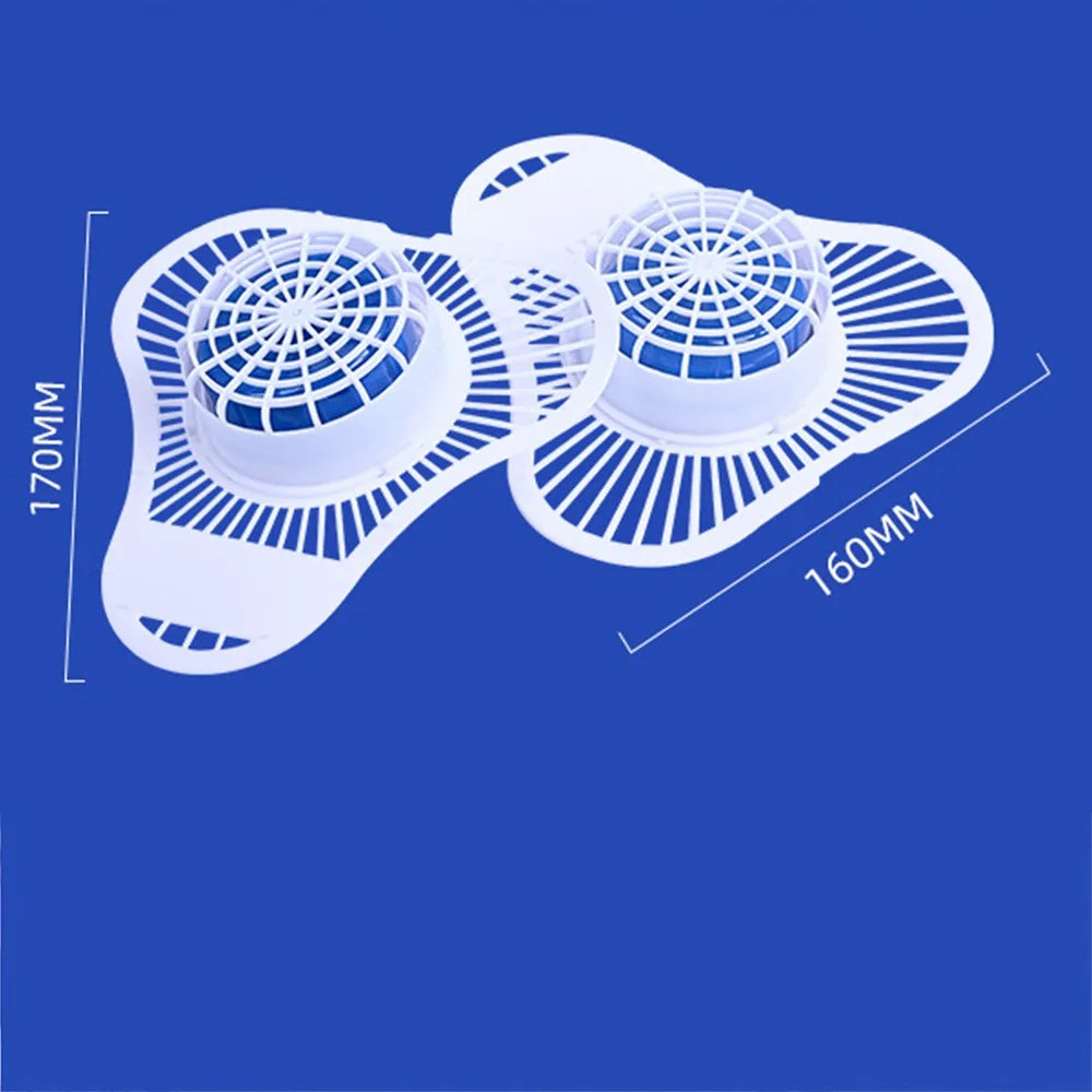 Anti Splash Design Urinal Deodorant Mat Soft Easy Use Mats Odor