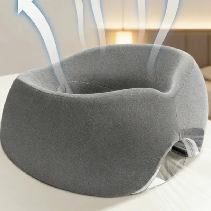 Memory Foam Face-Down Pillow | Ergonomic Prone Headrest