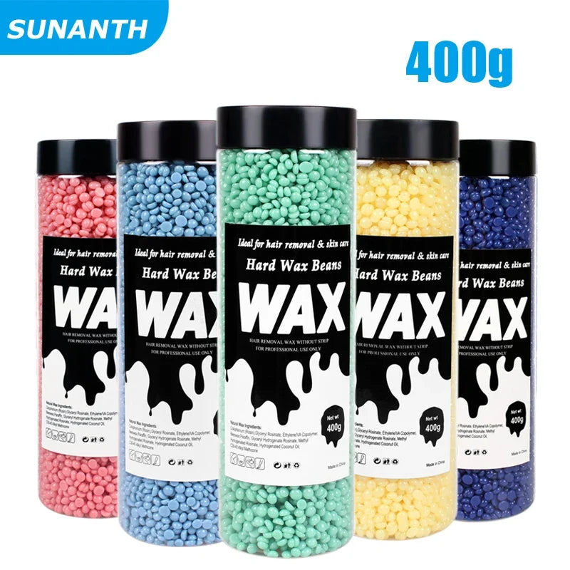 400g Hot Film Wax Beads – Painless Hair Removal Body & Bikini