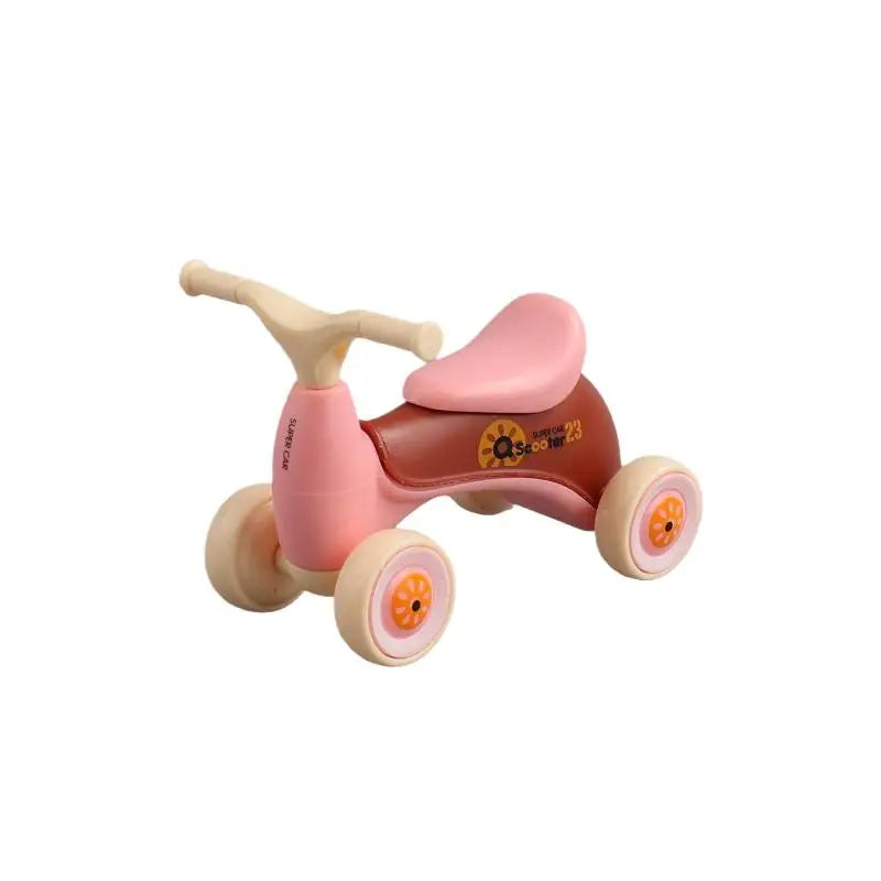 Dollhouse Miniature Scooter Model – Assembly Toy for Kids
