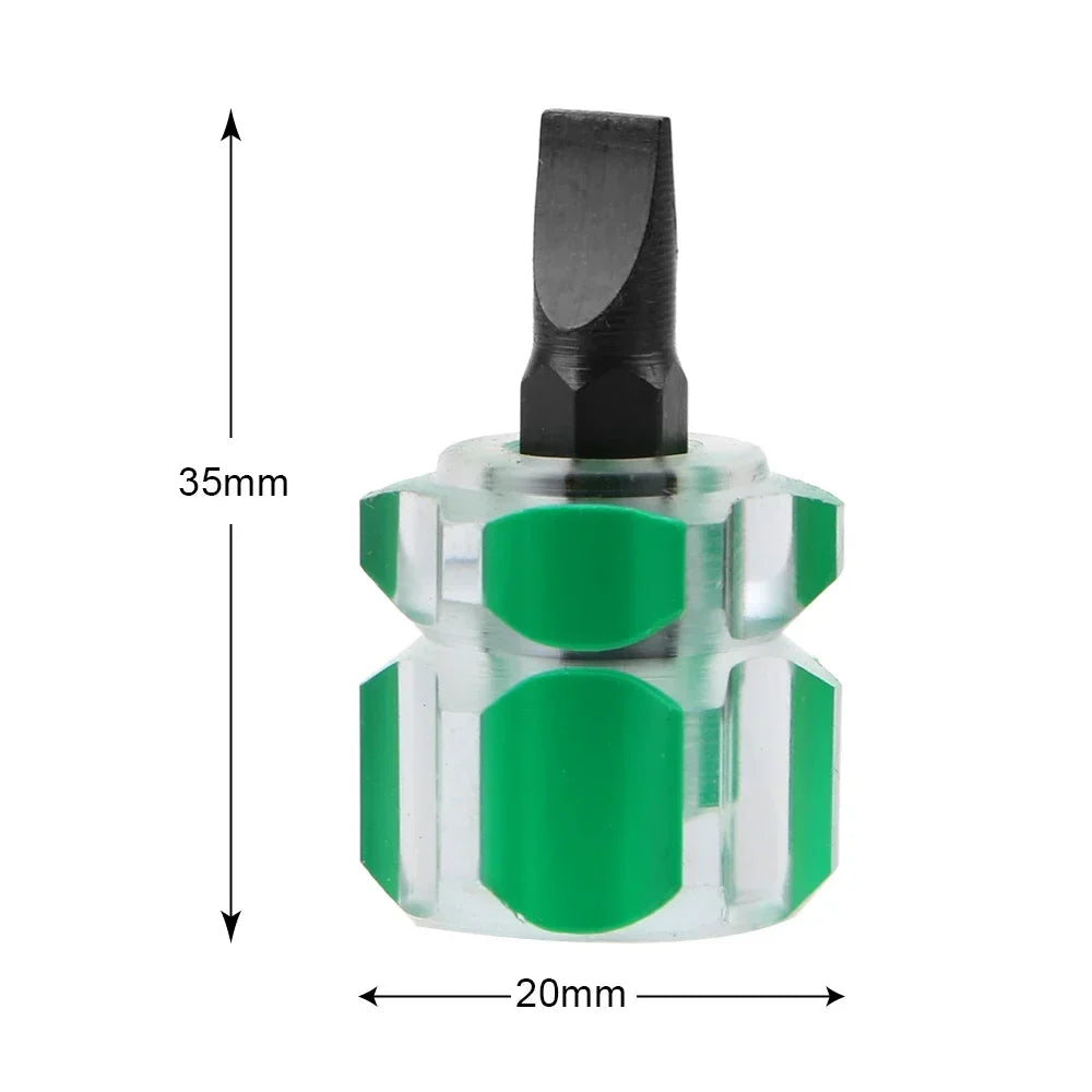 Mini Short Screwdriver Set – Phillips & Slotted | Car Fender Tool