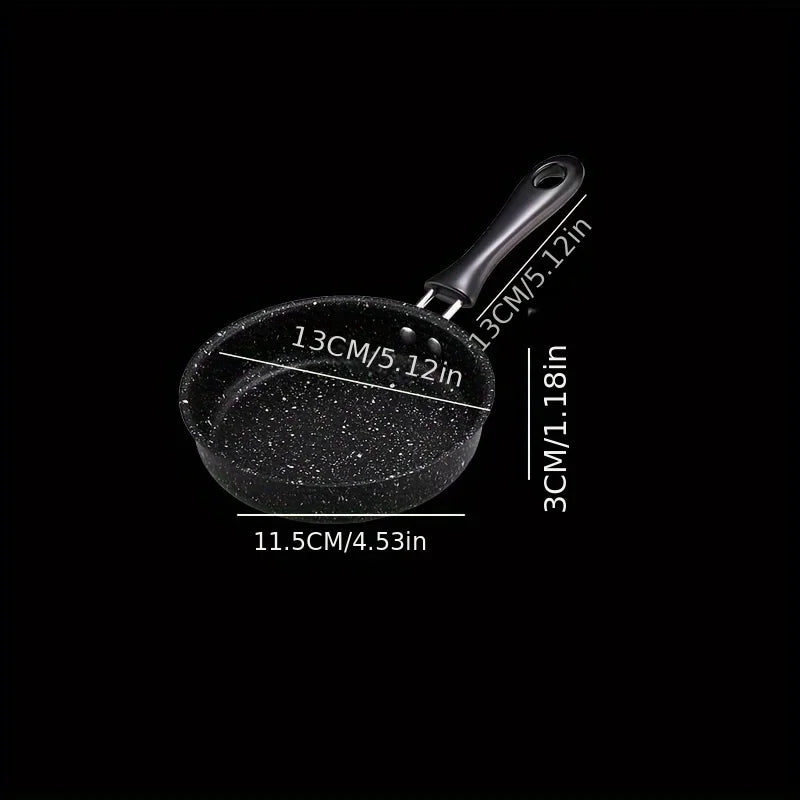 Mini Non-stick Skillet Cast Iron Handle Egg Frying Pan Suitable