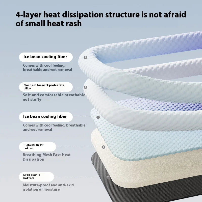 Summer Pet Ice Pads Cold Silk Cool Feeling Dog Beds Skin-friendly