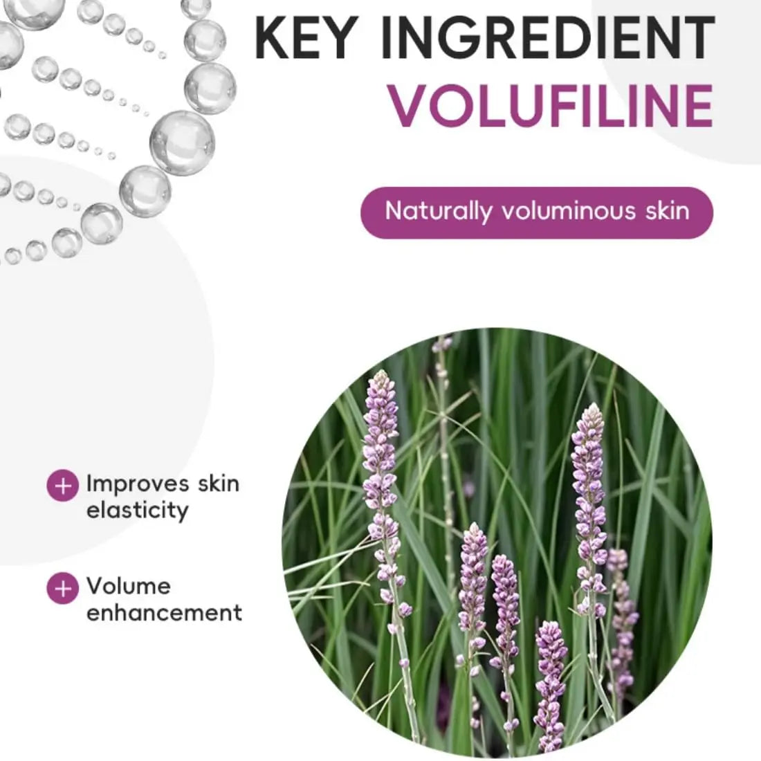 100 Pure Volufiline Plumping Ampoule Serum Skin Care Essential Facial