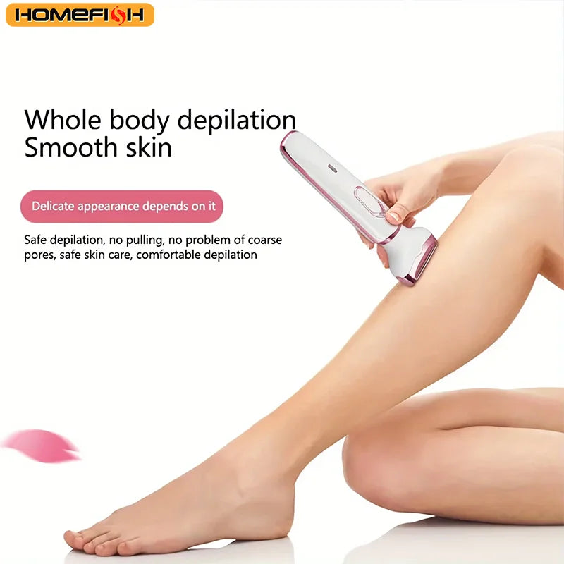 4-in-1 Electric Razor for Women – Body Hair Trimmer