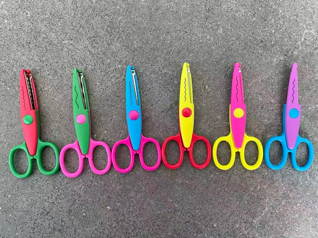 DIY Decorative Lace Scissors – Safe Art Craft Scissors for Kids