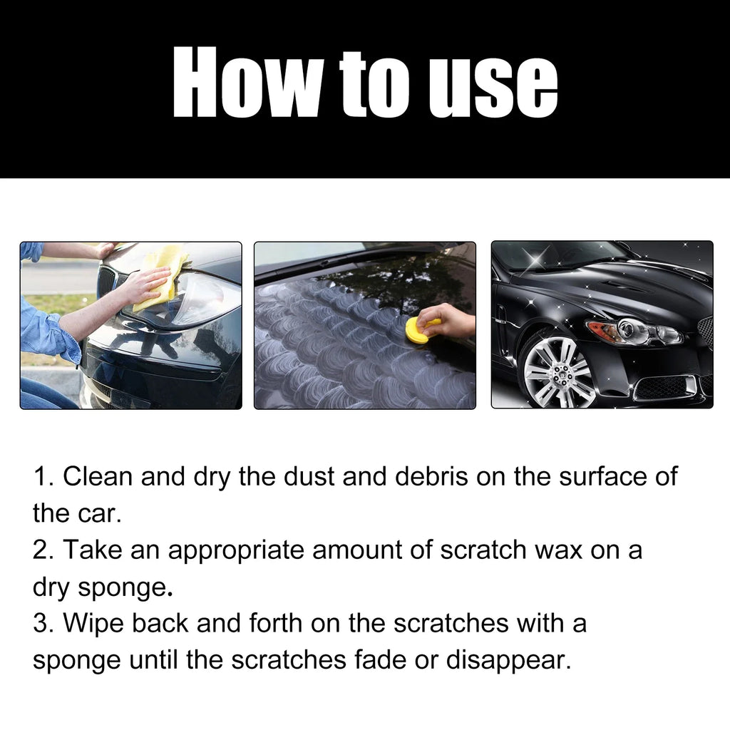 RayHong Car Scratch Repair Wax & Polish Kit – 120ml
