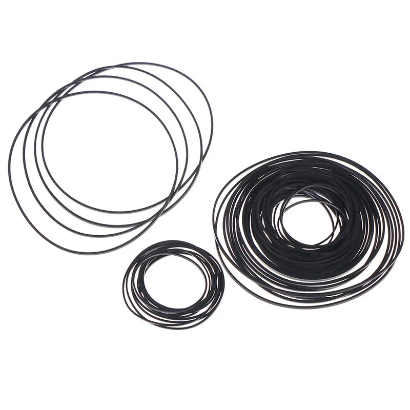 Assorted Cassette Tape Drive Belts 30–50 Pcs | Recorder & DVD