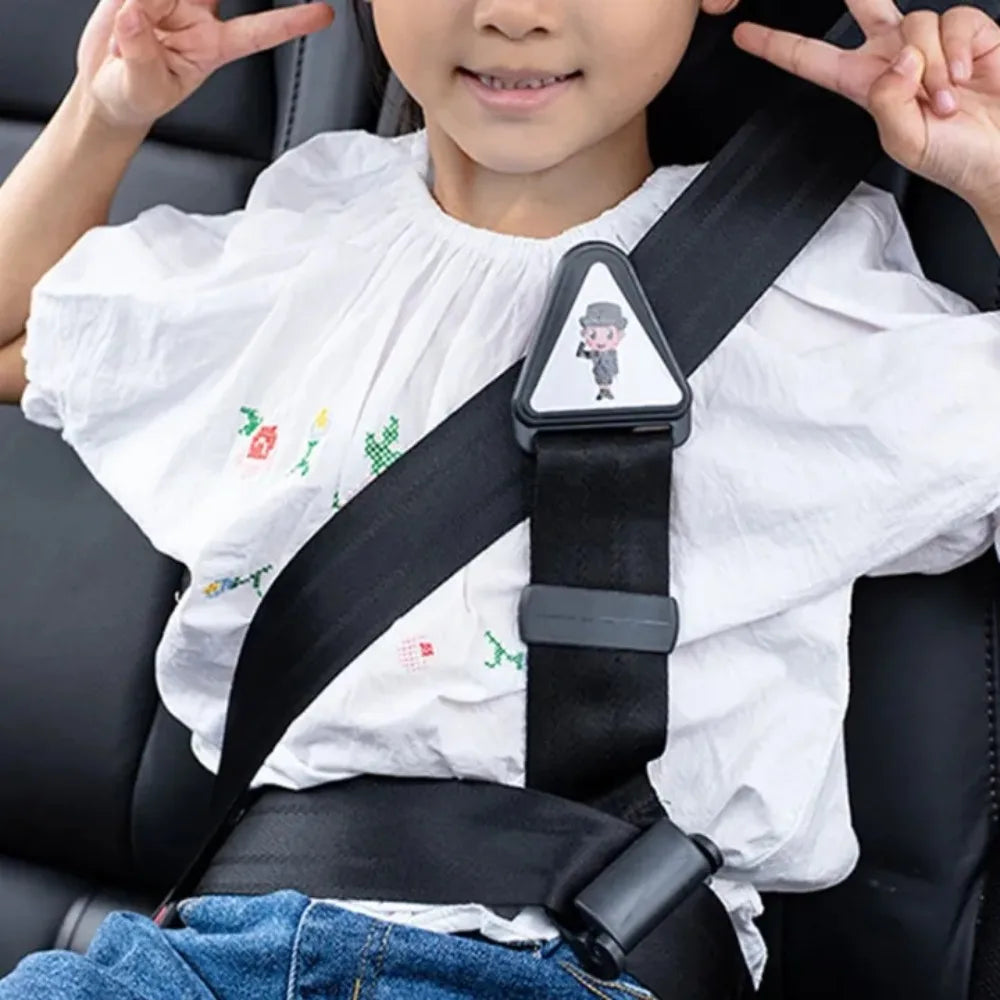 Child Car Seat Belt Adjuster – Anti-Neck Rub Safety Clip