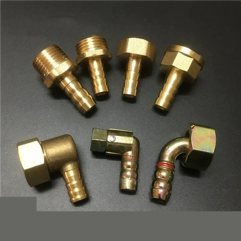 Brass Hose Barb Fitting 4–19mm x 1/2" BSP Female Thread Adapter