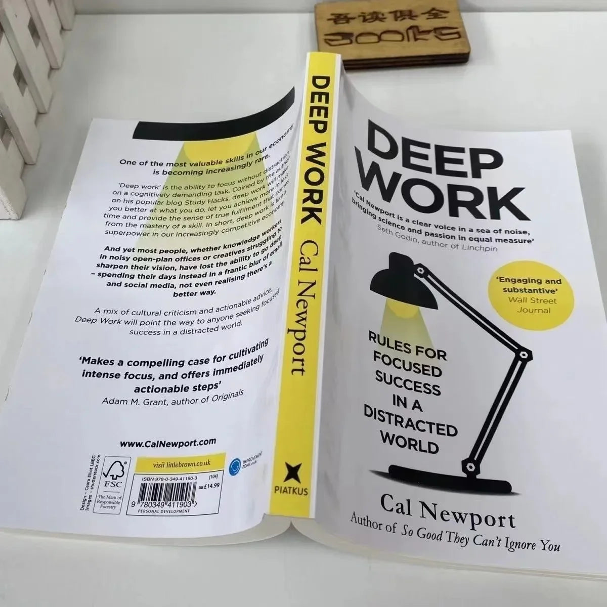 Deep Work Cal Newport Rules Focused Success Distracted World Novel