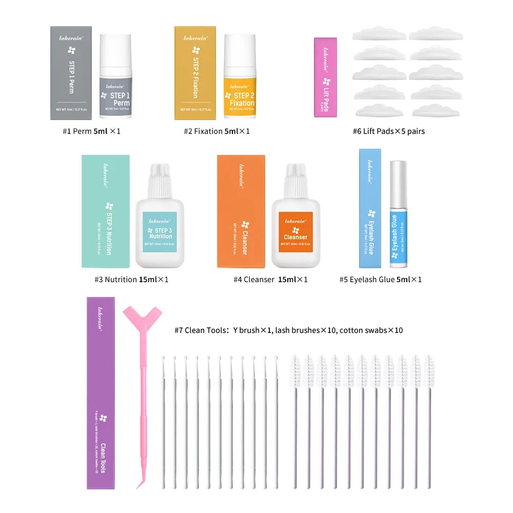 Lakerain Eyelash Lifting Kit – Lash Perm & Curl Set