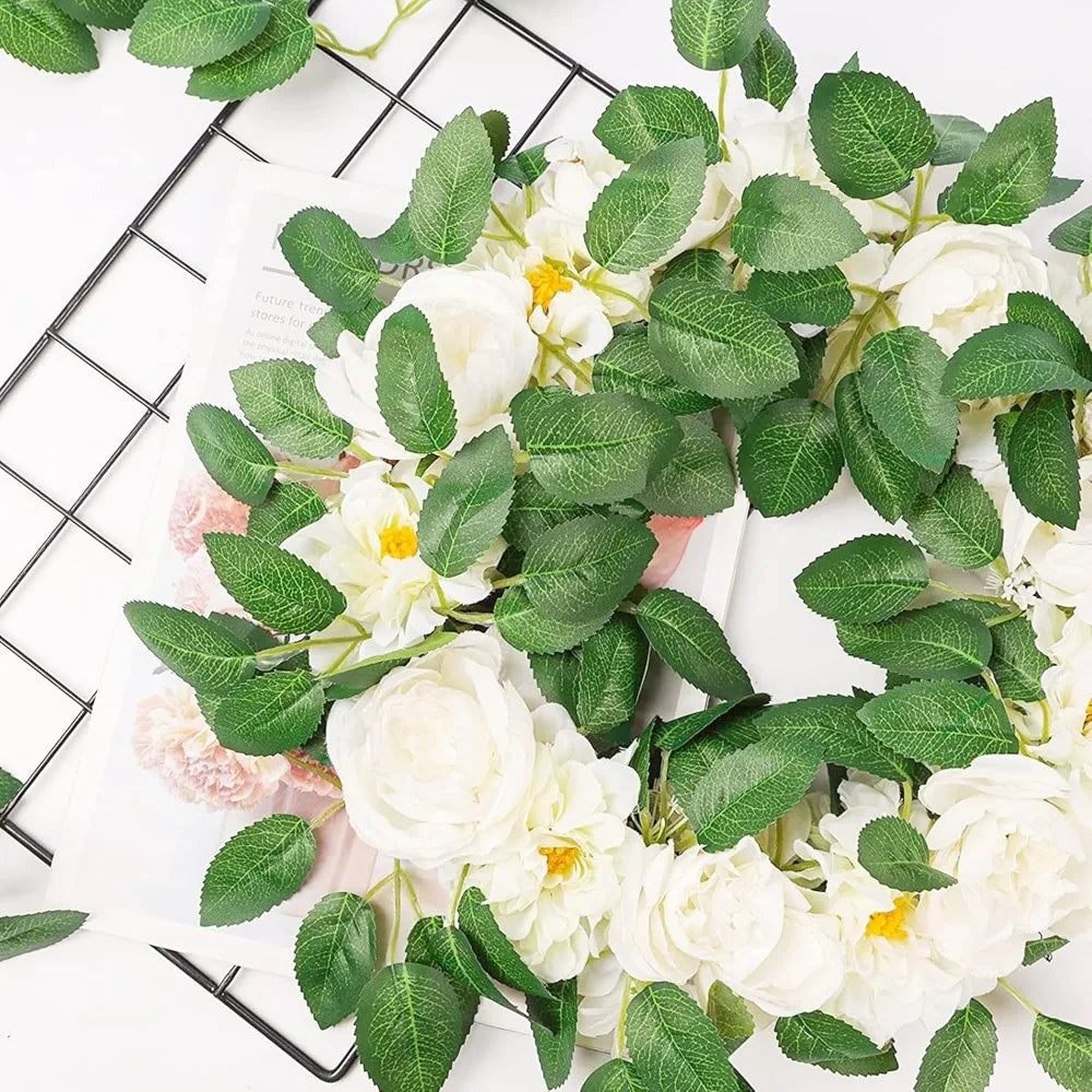 100 Pcs Artificial Rose Leaves – DIY Wedding & Party Decor
