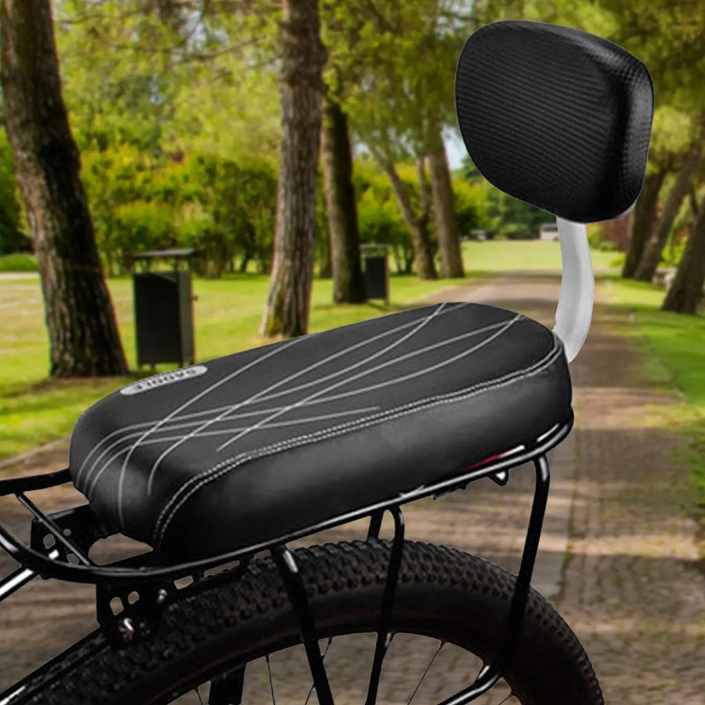 Child Rear Bike Seat with Armrest & Footrest – Universal Fit