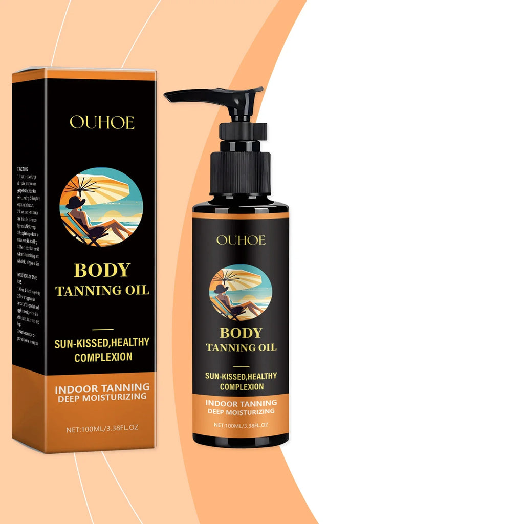 Moisturizing Tanning Oil for Natural Bronze Glow | 100ml