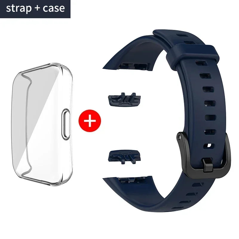 Silicone Sport Band Strap for Huawei Band 6 & Honor Band 6