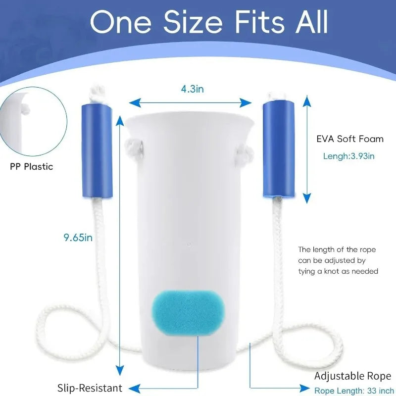 No-Bend Sock Aid | Easy On & Off Stocking Helper Tool