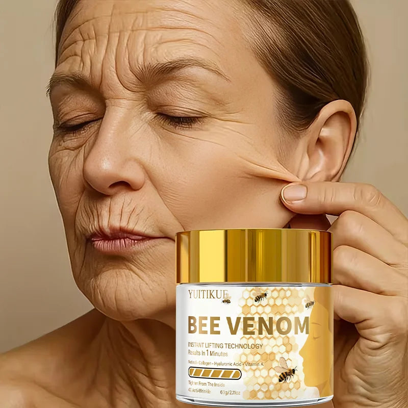YUITIKUE Bee Venom Face Cream 60g – Lift, Firm & Anti-Wrinkle