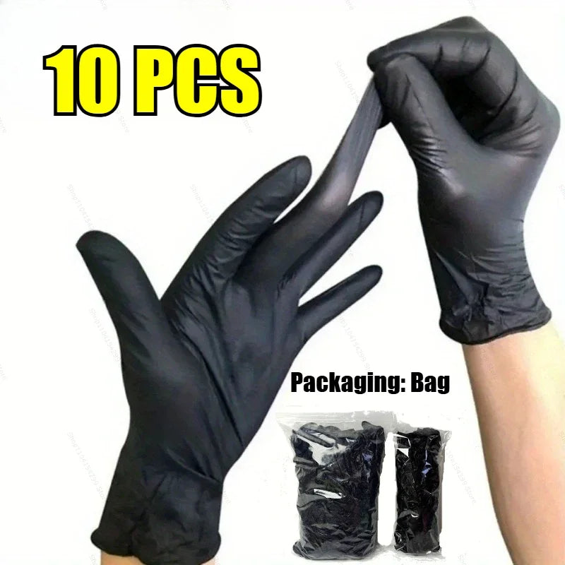 Black Nitrile Gloves Latex & Powder Free – 100 Pack | S–XL