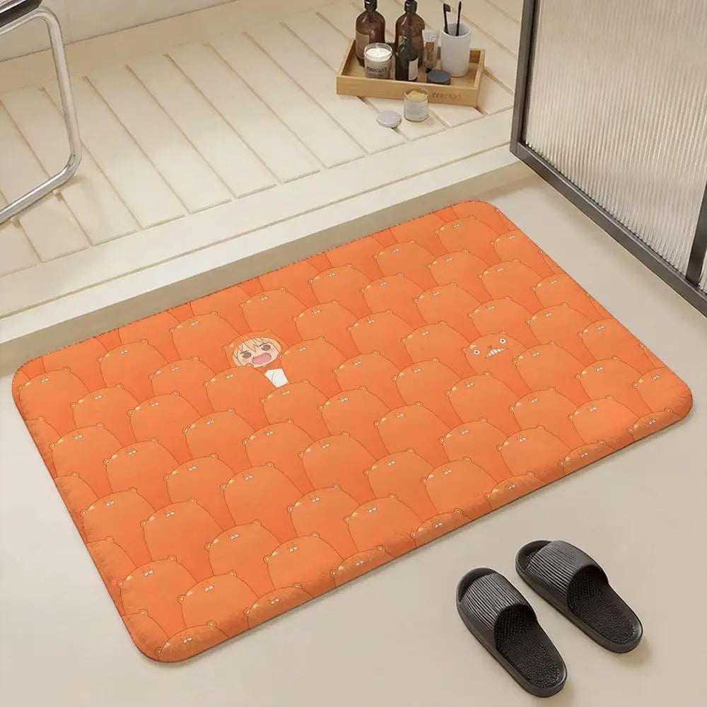 Himouto Umaru-chan Anime Flannel Floor Mat | Non-Slip Rug