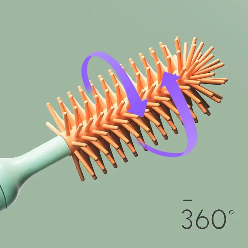 Cleaning Brush Electric Bottle Waterproof 360 Degree Rotating Long