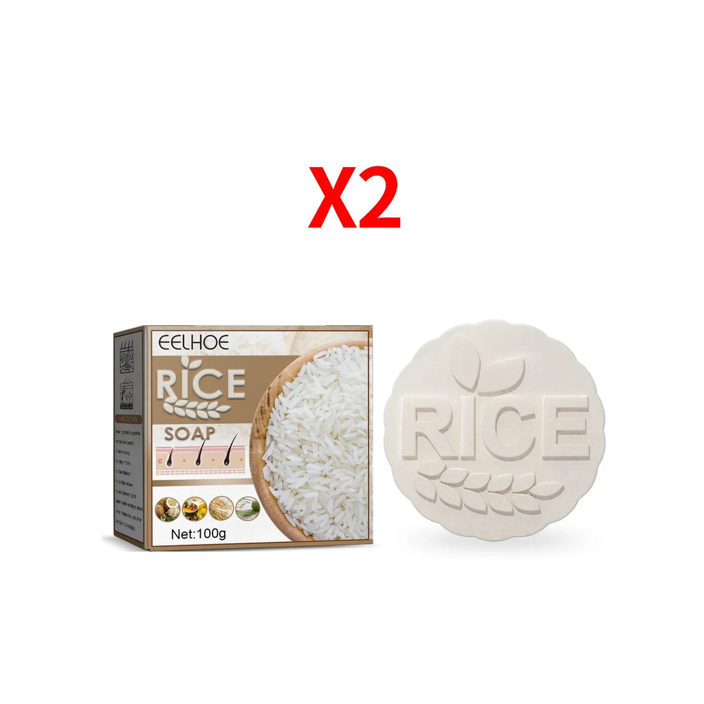 Rice Shampoo Bar – Anti Hair Loss, Nourishing & Strengthening