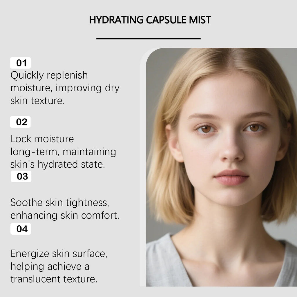 Viareline Hydrating Facial Spray – Brightening & Firming Mist