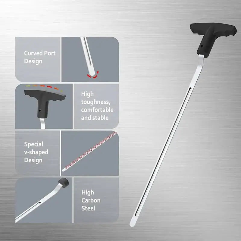 Golf Grip Removal Tool – V-Groove Club Grip Remover