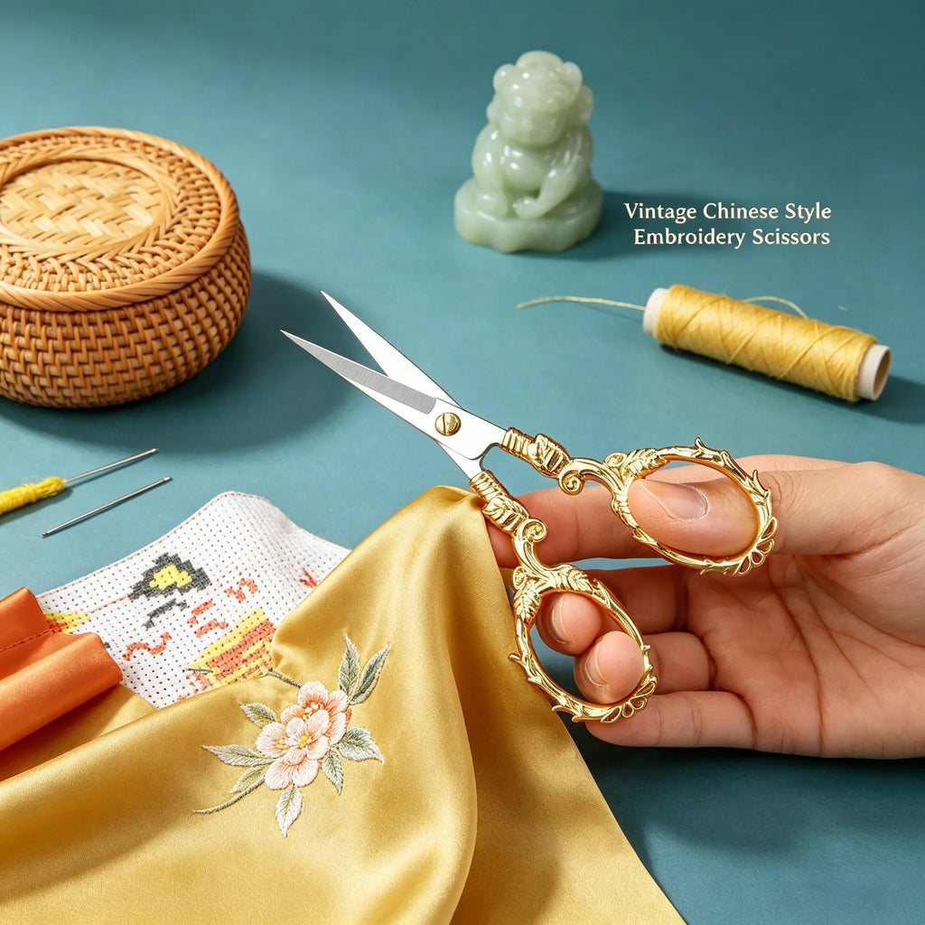 Embroidery Scissors – Precision Stainless Steel Sewing Snips