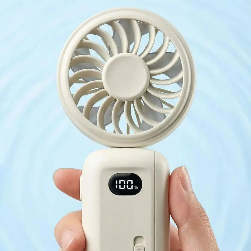3-in-1 USB Rechargeable Clip Fan – Silent Mini Desktop Fan