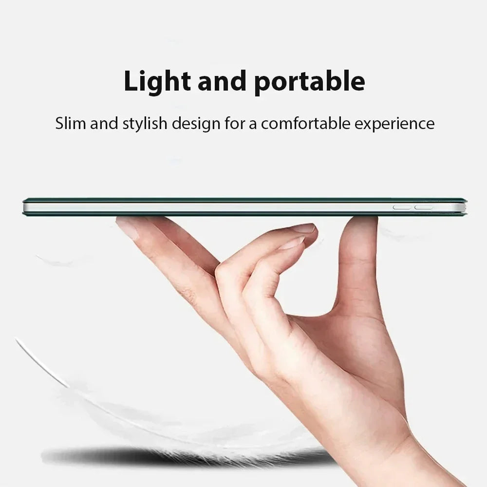 Smart Magnetic Folio iPad Case – Auto-Wake, Tri-Fold Stand
