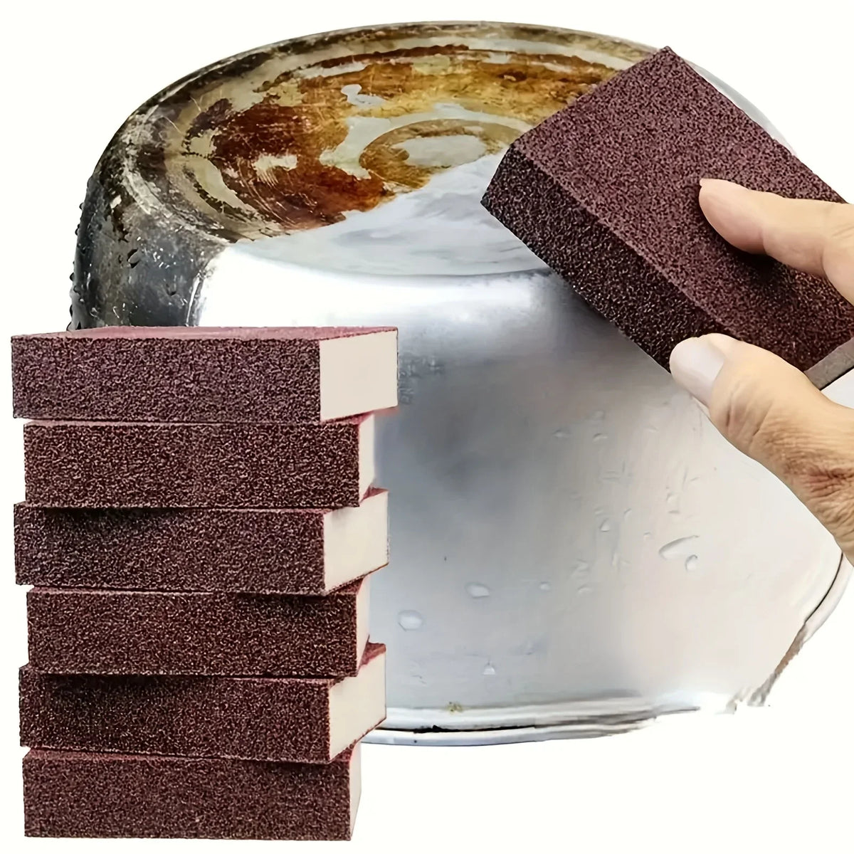Reusable Kitchen Sponge Scouring Pads – 10 or 30 Pack