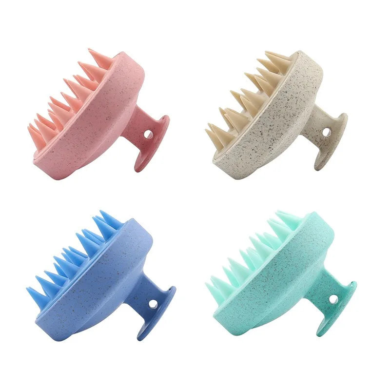 Silicone Scalp Massage Comb – Shampoo & Bath Shower Brush