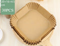 Disposable Air Fryer Paper Liners | Non-Stick Baking Mats 30/50 PCS