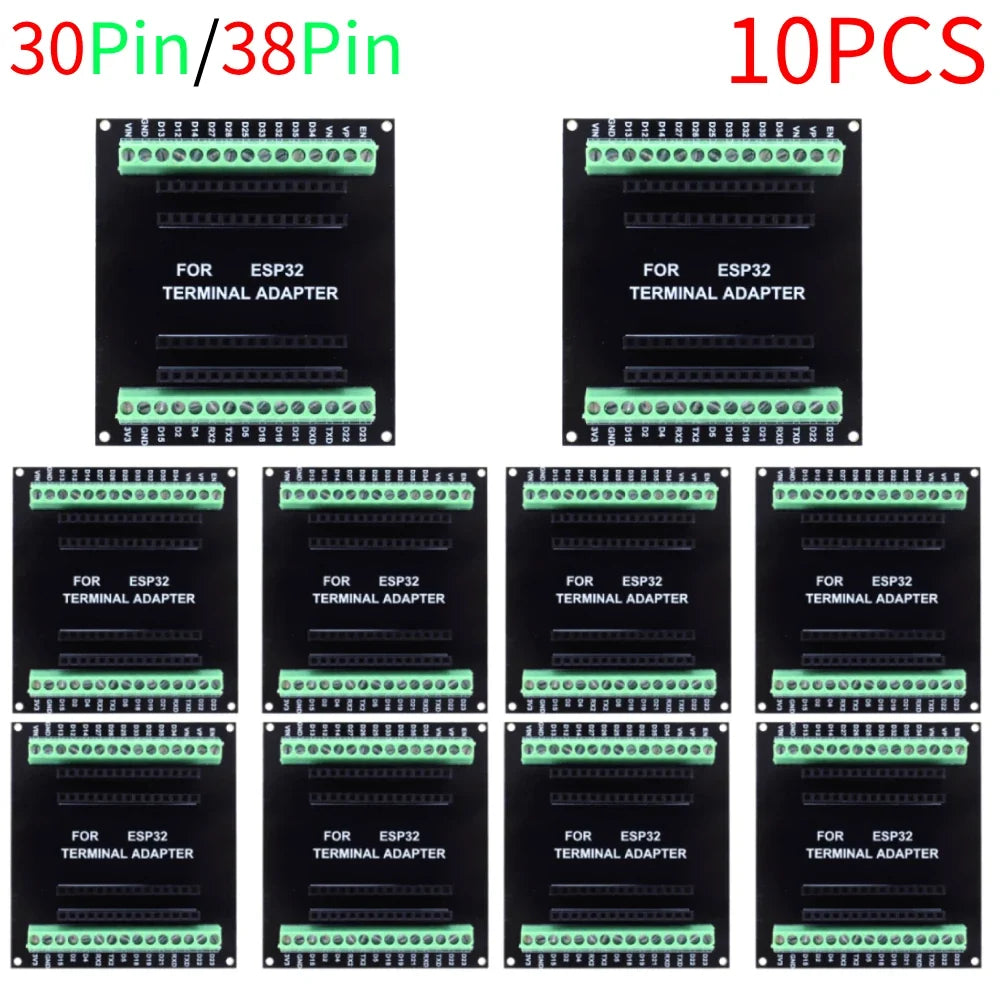 1- Expansion Board ESP32 CP2102 NodeMCU-32S Lua 30 38Pin GPIO 1 Into